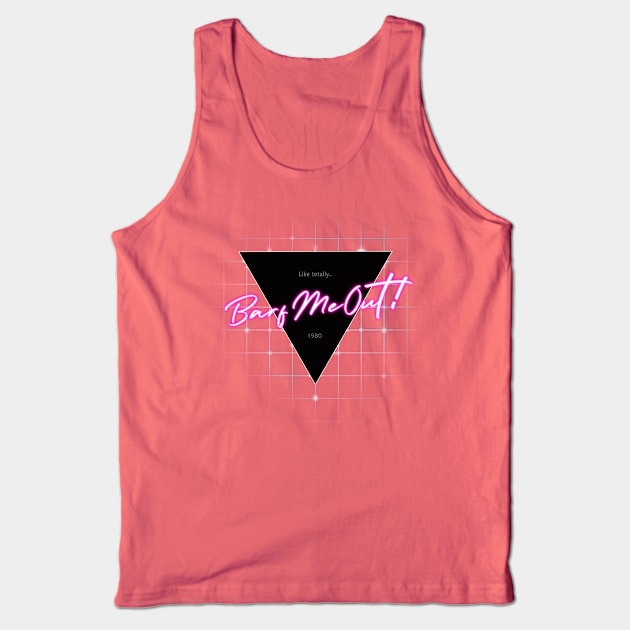 80s Barf Me Out Tank Top by ZeroRetroStyle